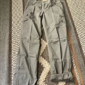 Talbots Sage Green Cargo Pants 6P
